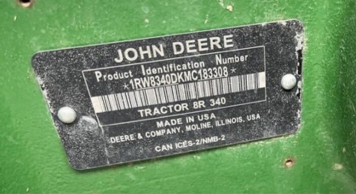 2021 John Deere 8R Tractor - Image 10