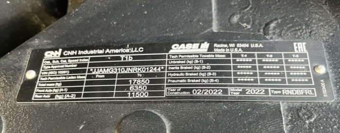 2022 Case IH Magnum 310 AFS CONNECT CVX Tractor - Image 10