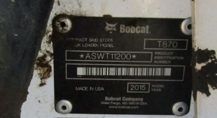 2015 Bobcat T870 Compact Track Loader - Image 10