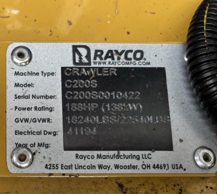 2019 Rayco C200 Track Mulcher - Image 13