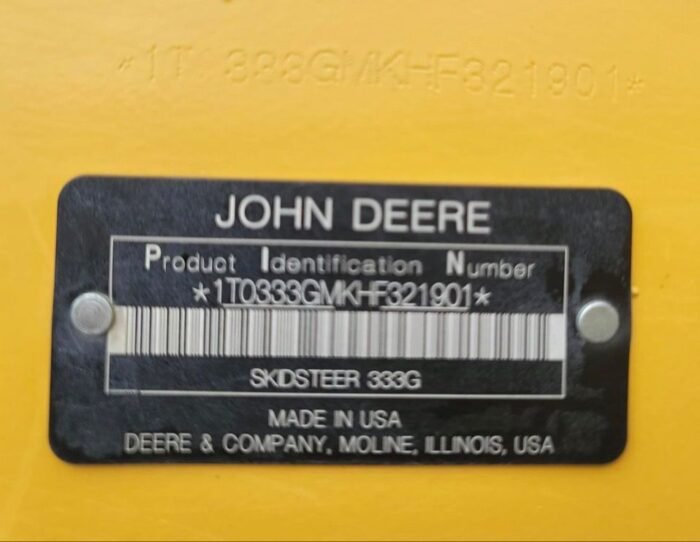 2018 John Deere 333G Compact Track Loader - Image 15
