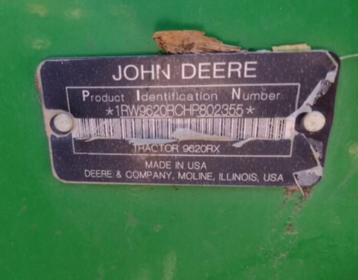 2021 John Deere 9620RX Tractor - Image 7