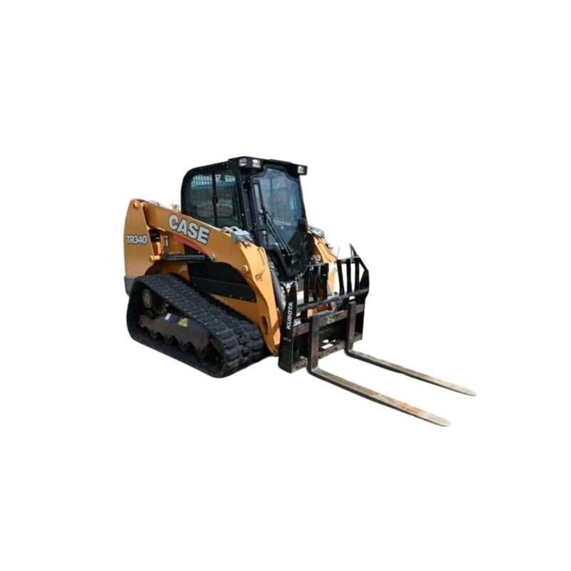2018 Case TR340 Compact Track Loader with Pallet Fork