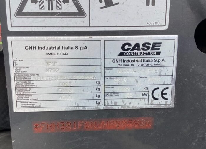 2019 Case 321F Wheel Loader - Image 13