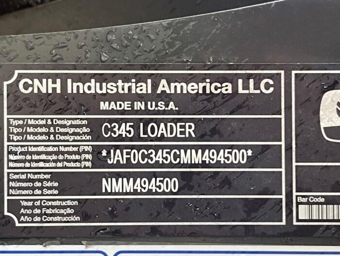 2021 New Holland C345 Compact Track Loader - Image 13