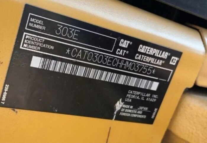 2019 Caterpillar 303E CR Mini Excavators - Image 11