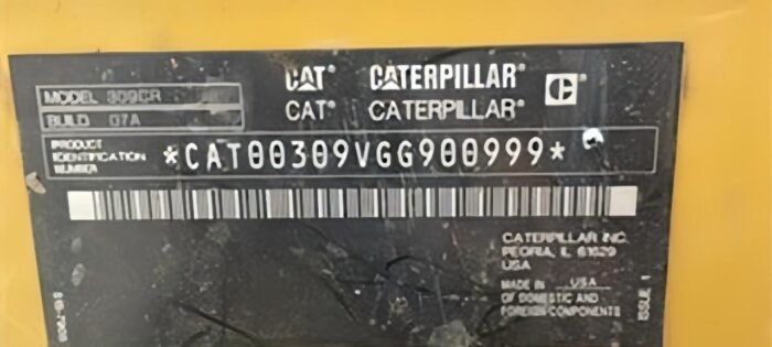 2021 Caterpillar 309 CR Mini Excavator - Image 13