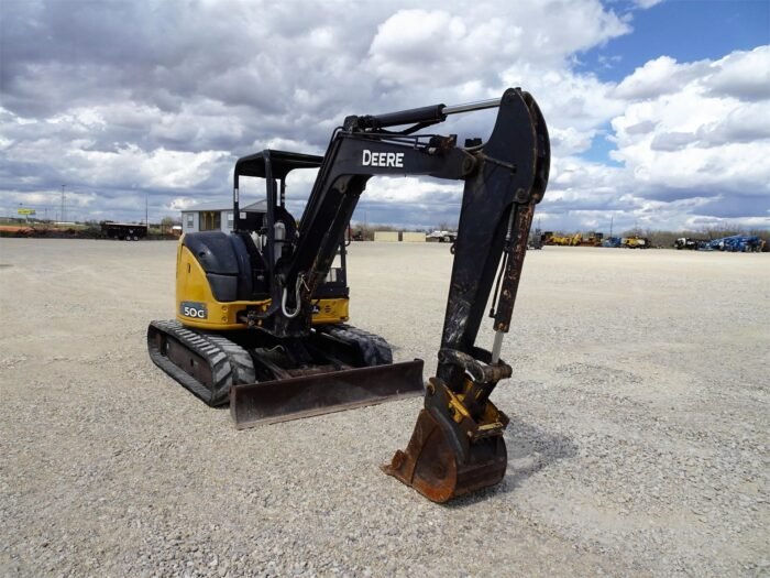2015 John Deere 50G Compact Mini Excavator - Image 2