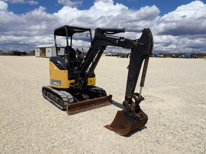 2016 John Deere 26G Mini Excavator - Image 2