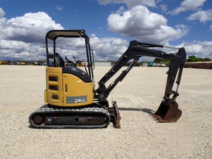 2016 John Deere 26G Mini Excavator - Image 3