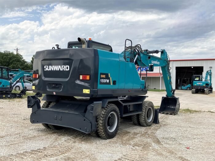 2023 Sunward SWE155FW-1 Midi Wheel Excavator - Image 3