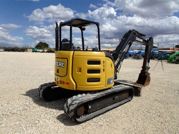 2015 John Deere 50G Compact Mini Excavator - Image 4