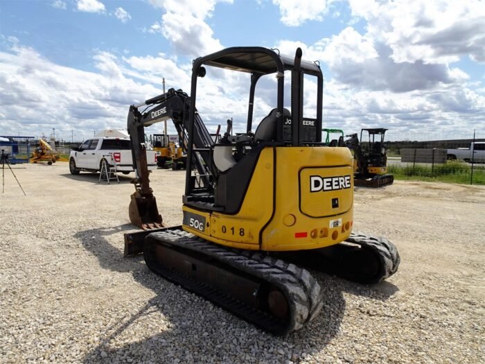 2015 John Deere 50G Compact Mini Excavator - Image 6