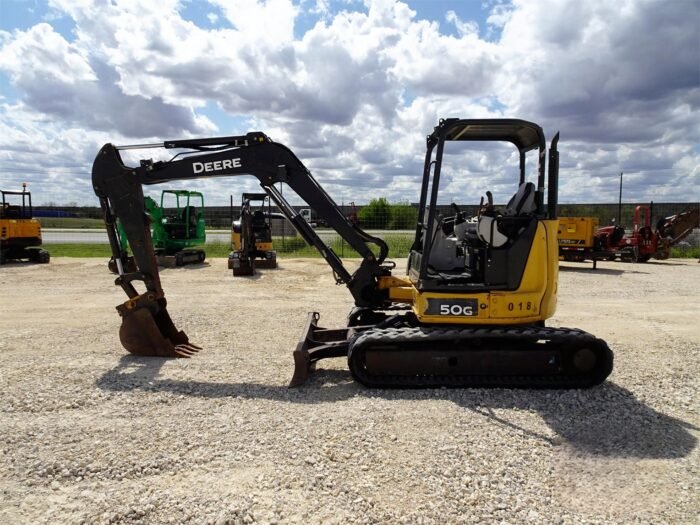 2015 John Deere 50G Compact Mini Excavator - Image 7