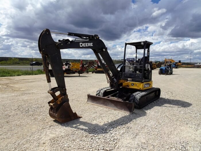 2015 John Deere 50G Compact Mini Excavator - Image 8