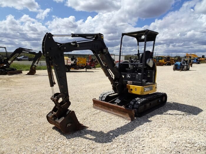 2016 John Deere 26G Mini Excavator - Image 8