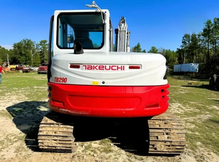 2016 Takeuchi TB290 Compact Mini Excavator - Image 3