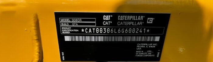 2020 Caterpillar 306 Mini Excavator - Image 13