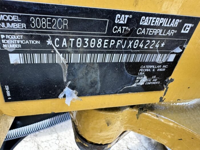2015 Caterpillar 308E2 CR Mini Excavator - Image 15