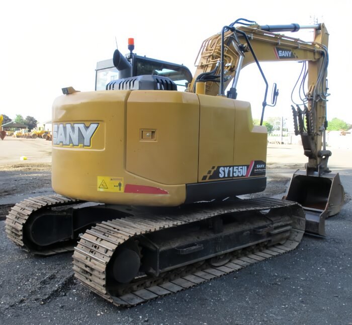 2021 Sany SY155U Compact Mini Excavator (2nd Unit) - Image 4