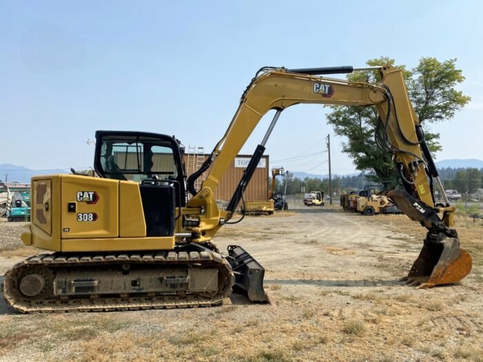 2021 Caterpillar 308 CR Mini Excavator (3rd Unit) - Image 3