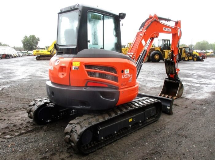 2021 Kubota U55-4 Compact Mini Excavator - Image 4