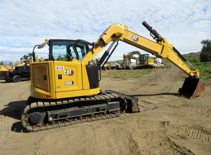 2021 Caterpillar 308 CR Mini Excavator - Image 3