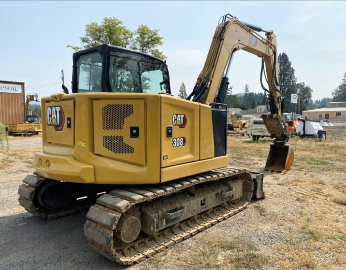 2021 Caterpillar 308 CR Mini Excavator (3rd Unit) - Image 4