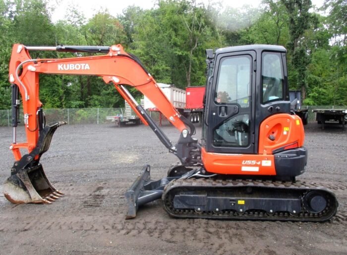 2021 Kubota U55-4 Compact Mini Excavator - Image 7