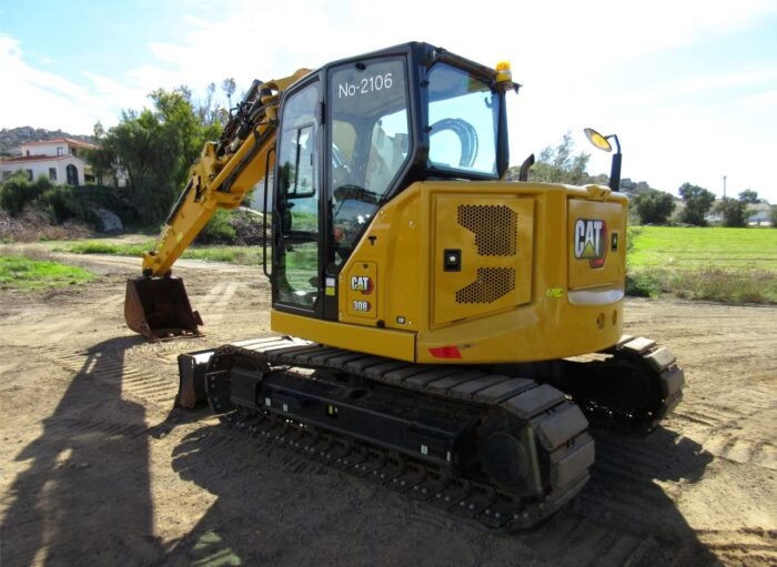 2021 Caterpillar 308 CR Mini Excavator - Image 6
