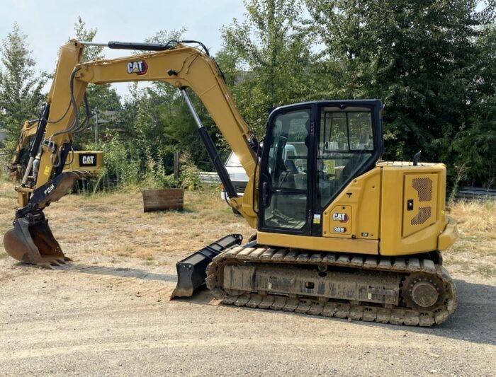 2021 Caterpillar 308 CR Mini Excavator (3rd Unit) - Image 7